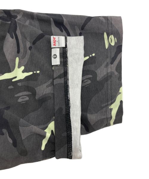 Aape BY A BATHING APE（エーエイプ バイ アベイシングエイプ）Aape BY A BATHING APE (エーエイプ バイ アベイシングエイプ) AAPE HOODIE TEE ブラック サイズ:Lの古着・服飾アイテム