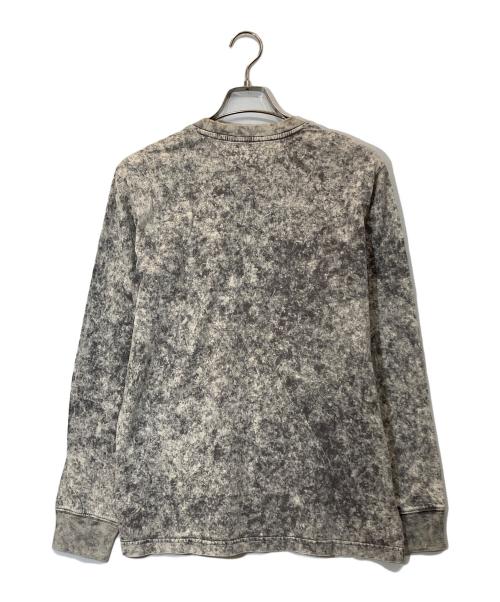 SUPREME（シュプリーム）Supreme (シュプリーム) ACID WASH ARC LOGO L/S Tee グレー サイズ:Mの古着・服飾アイテム