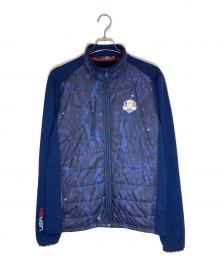 RLX RALPH LAUREN（アールエルエックスラルフローレン）の古着「切替中綿ジャケット」｜ネイビー