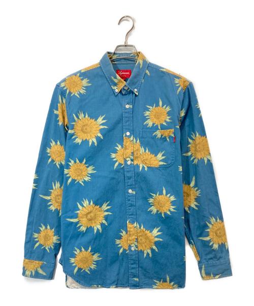 SUPREME（シュプリーム）Supreme (シュプリーム) Sunflower Shirts ブルー サイズ:Mの古着・服飾アイテム