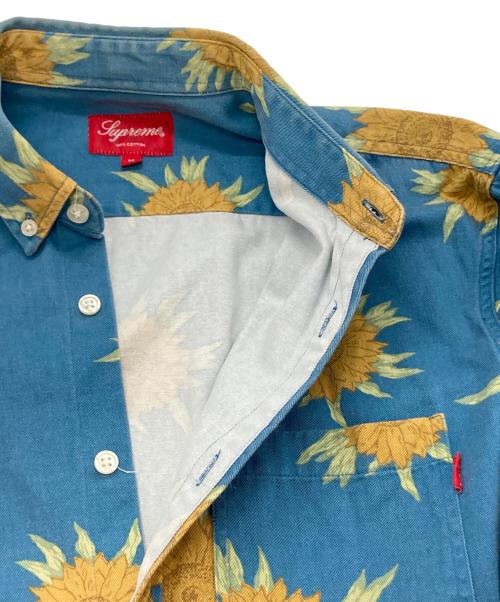 SUPREME（シュプリーム）Supreme (シュプリーム) Sunflower Shirts ブルー サイズ:Mの古着・服飾アイテム