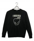 UNDERCOVERアンダーカバー）の古着「Smile Apple Sweat」｜ブラック