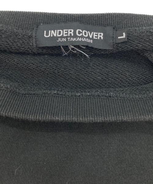 UNDERCOVER（アンダーカバー）UNDERCOVER (アンダーカバー) Smile Apple Sweat ブラック サイズ:Ｌの古着・服飾アイテム