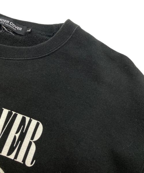 UNDERCOVER（アンダーカバー）UNDERCOVER (アンダーカバー) Smile Apple Sweat ブラック サイズ:Ｌの古着・服飾アイテム