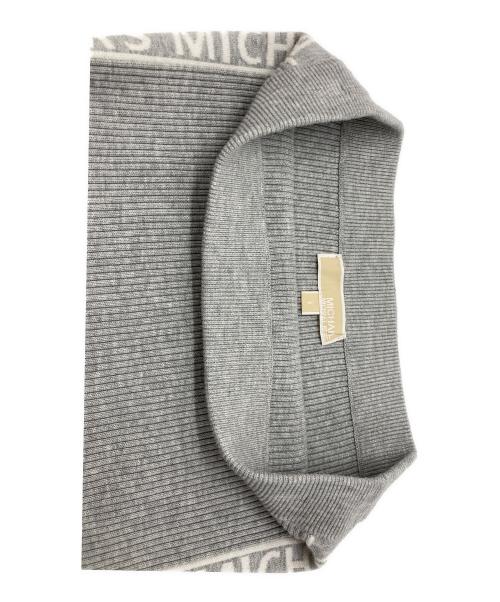 MICHAEL KORS（マイケルコース）MICHAEL KORS (マイケルコース) リブニットスカート グレー サイズ:Sの古着・服飾アイテム