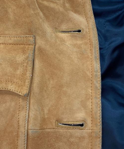 COACH（コーチ）COACH (コーチ) スウェードトレンチコート ブラウン サイズ:SIZE 0の古着・服飾アイテム