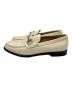 GUCCI (グッチ) ビットローファー アイボリー サイズ:SIZE 6 1/2：7000円