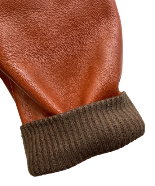 AVIREX（アヴィレックス）AVIREX (アヴィレックス) SIGNATUR VARSITY JACKET ブラウン サイズ:Ｍの古着・服飾アイテム