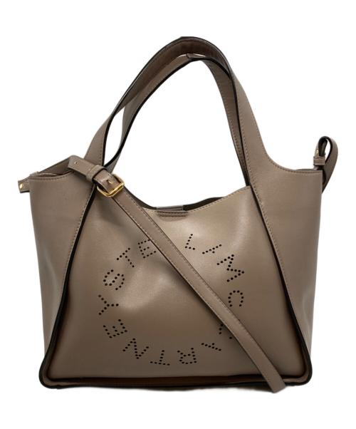STELLA McCARTNEY（ステラマッカートニー）STELLA McCARTNEY (ステラマッカートニー) ステラロゴトートバッグ ベージュ サイズ:-の古着・服飾アイテム
