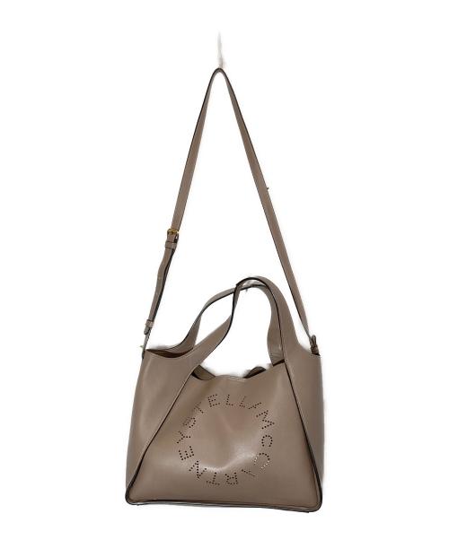 STELLA McCARTNEY（ステラマッカートニー）STELLA McCARTNEY (ステラマッカートニー) ステラロゴトートバッグ ベージュ サイズ:-の古着・服飾アイテム