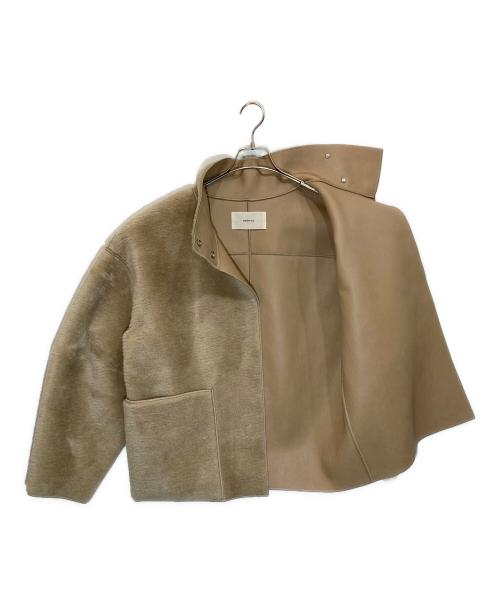 TODAYFUL（トゥデイフル）TODAYFUL (トゥデイフル) Standcollar Boa Jacket ベージュ サイズ:38の古着・服飾アイテム