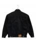 ck Calvin Klein (シーケーカルバンクライン) デニムトラッカージャケット ブラック サイズ:SIZE L：16000円