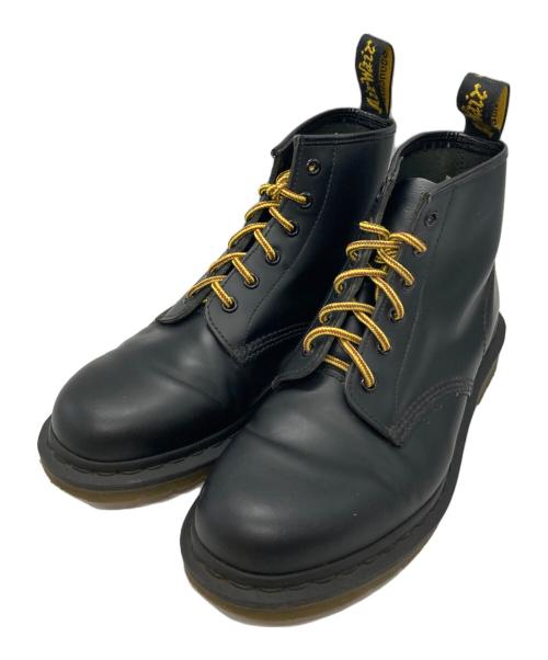 Dr.Martens（ドクターマーチン）Dr.Martens (ドクターマーチン) YS スムース 6 ホール ブーツ ブラック サイズ:UK7の古着・服飾アイテム