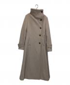 riendaリエンダ）の古着「オーバーネックシンデレララインコート」｜ベージュ