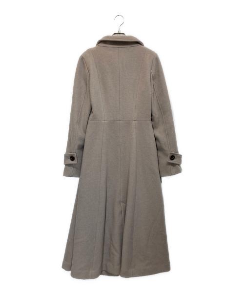 rienda（リエンダ）rienda (リエンダ) オーバーネックシンデレララインコート ベージュ サイズ:Mの古着・服飾アイテム