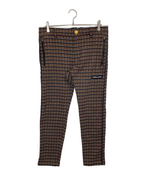 MARK&LONA（マークアンドロナ）MARK&LONA (マークアンドロナ) Ripple Jersey Basic Pants ブラウン サイズ:50の古着・服飾アイテム