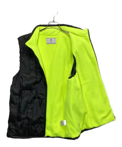 MARK&LONA（マークアンドロナ）MARK&LONA (マークアンドロナ) Embossed Down Vest ブラック サイズ:SIZE 50の古着・服飾アイテム