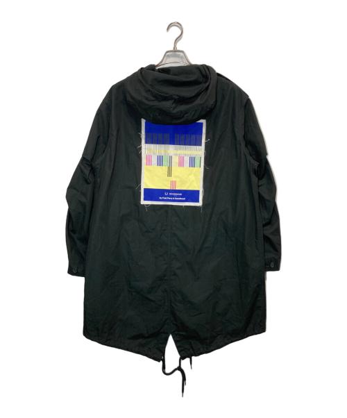 FRED PERRY（フレッドペリー）FRED PERRY (フレッドペリー) Goodhood Printed Patch Unlined Parka ブラック サイズ:SIZE Sの古着・服飾アイテム