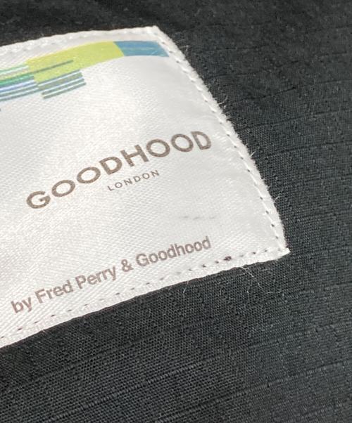 FRED PERRY（フレッドペリー）FRED PERRY (フレッドペリー) Goodhood Printed Patch Unlined Parka ブラック サイズ:SIZE Sの古着・服飾アイテム