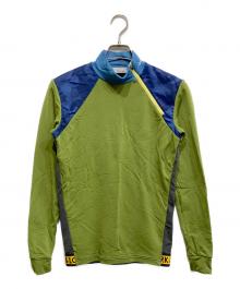 MARK&LONA（マークアンドロナ）の古着「Drape EAC Tops」｜グリーン