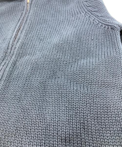 Zanone（ザノーネ）Zanone (ザノーネ) ジップアップニットカーディガン ネイビー サイズ:42の古着・服飾アイテム