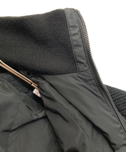 mackage（マッカージュ）mackage (マッカージュ) ニットショールカラーダウンコート ブラック サイズ:Sの古着・服飾アイテム