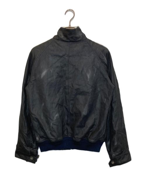 valstarino（ヴァルスタリーノ）VALSTARINO (ヴァルスタリーノ) スウェードレザードリズラージャケット ブラック サイズ:50の古着・服飾アイテム