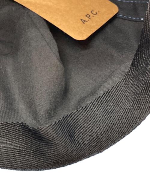 A.P.C.（アーペーセー）A.P.C. (アーペーセー) CarHartt (カーハート) デニムキャップ ブルー サイズ:-の古着・服飾アイテム