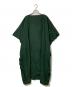 Cristaseya (クリスタセヤ) コットンオーバーワンピース グリーン サイズ:XXS：8000円