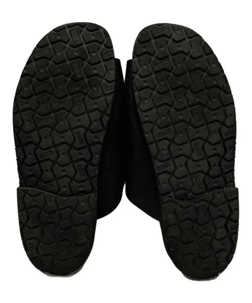 chausser（ショセ）chausser (ショセ) ボタンサンダル C-7050 ブラック サイズ:SIZE 26cmの古着・服飾アイテム
