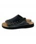 chausser (ショセ) ボタンサンダル C-7050 ブラック サイズ:SIZE 26cm：13000円