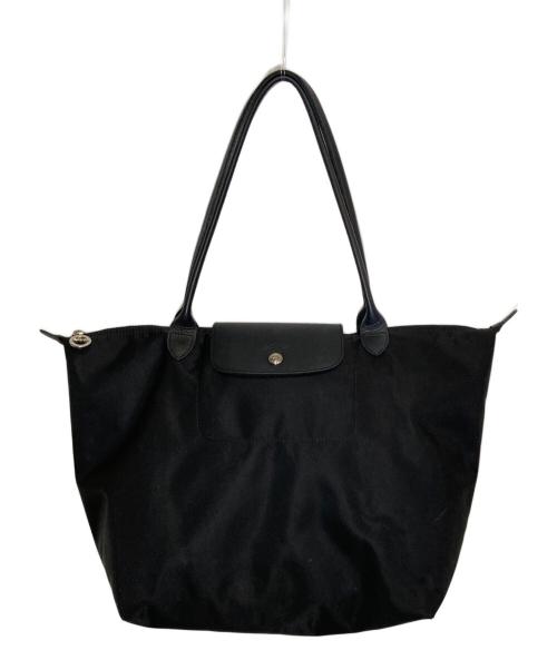 LONGCHAMP（ロンシャン）LONGCHAMP (ロンシャン) ル プリアージュ ネオ トートバッグ ブラックの古着・服飾アイテム