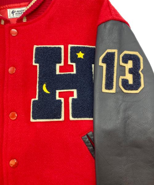 HIGH!STANDARD（ハイスタンダード）HIGH!STANDARD (ハイスタンダード) スタジャン レッド サイズ:SIZE Sの古着・服飾アイテム