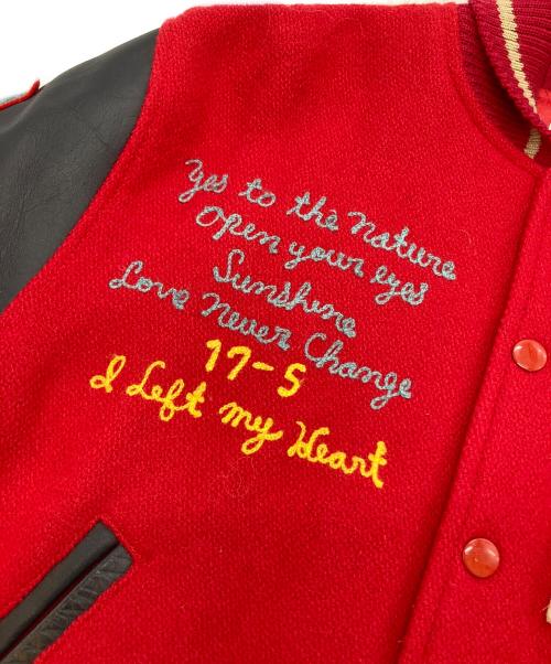 HIGH!STANDARD（ハイスタンダード）HIGH!STANDARD (ハイスタンダード) スタジャン レッド サイズ:SIZE Sの古着・服飾アイテム