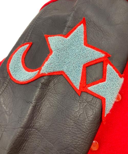 HIGH!STANDARD（ハイスタンダード）HIGH!STANDARD (ハイスタンダード) スタジャン レッド サイズ:SIZE Sの古着・服飾アイテム