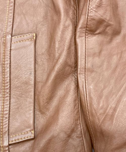 Schott（ショット）Schott (ショット) クラフティッド レザージャケット ブラウン サイズ:SIZE Lの古着・服飾アイテム