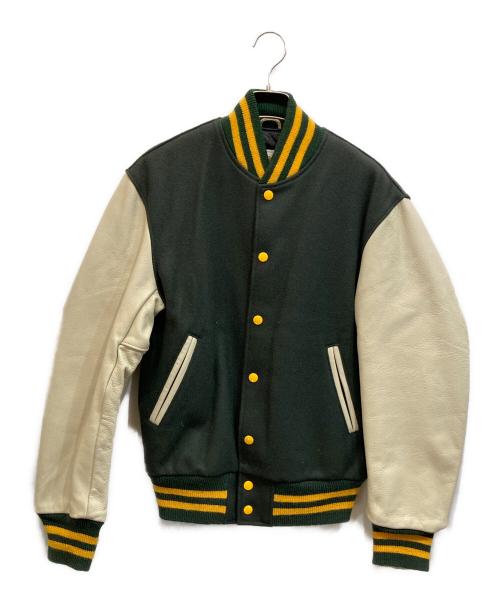 Golden Bear（ゴールデンベア）Golden Bear (ゴールデンベア) スタジャン グリーン サイズ:SIZE Sの古着・服飾アイテム