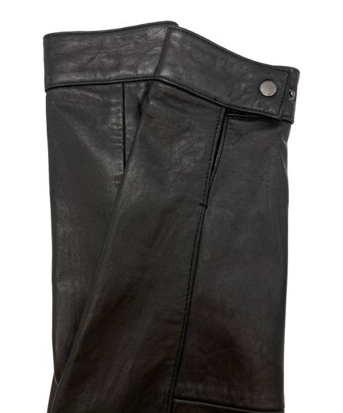 Calvin Klein（カルバンクライン）Calvin Klein (カルバンクライン) レザージャケット ブラック サイズ:Ⅿの古着・服飾アイテム