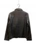Calvin Klein (カルバンクライン) レザージャケット ブラック サイズ:Ⅿ：12000円