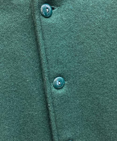 skookum（スクーカム）SKOOKUM (スクーカム) ボタンスタジャン グリーン サイズ:38の古着・服飾アイテム