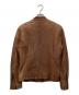 AVIREX (アヴィレックス) レザージャケット ブラウン サイズ:Ⅿ：10000円