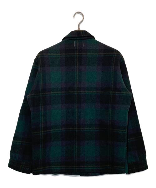 PENDLETON（ペンドルトン）PENDLETON (ペンドルトン) ブラックウォッチCPOジャケット グリーン×ブラック サイズ:Mの古着・服飾アイテム