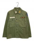 waiperワイパー）の古着「米軍 1940's U.S.ARMY M-43 HBT コンバットジャケット」｜オリーブ