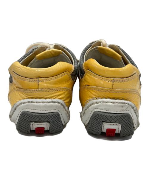 PRADA SPORTS（プラダスポーツ）PRADA SPORTS (プラダスポーツ) エナメルメッシュスニーカー イエロー サイズ:SIZE 7の古着・服飾アイテム