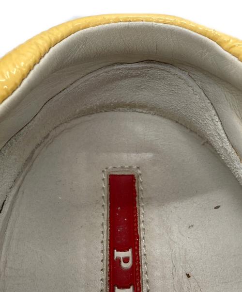 PRADA SPORTS（プラダスポーツ）PRADA SPORTS (プラダスポーツ) エナメルメッシュスニーカー イエロー サイズ:SIZE 7の古着・服飾アイテム