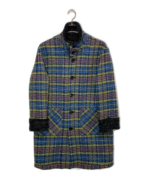 M.&KYOKO（エムアンドキョウコ）M.&KYOKO (エムアンドキョウコ) リバーシブルコート マルチカラー サイズ:1の古着・服飾アイテム