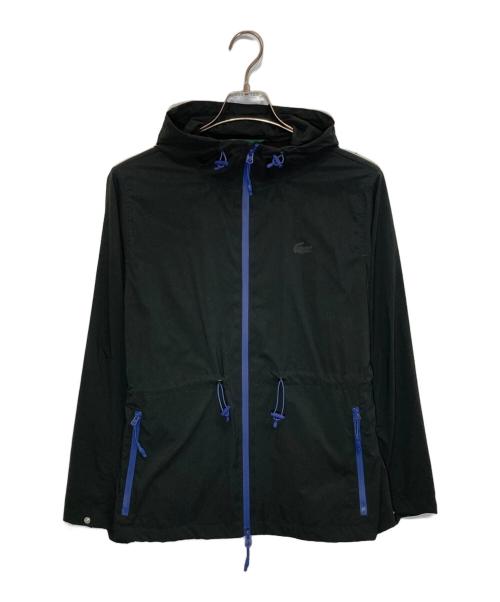 LACOSTE（ラコステ）LACOSTE (ラコステ) バックフラップウィンドブレイカー ブラック サイズ:36の古着・服飾アイテム