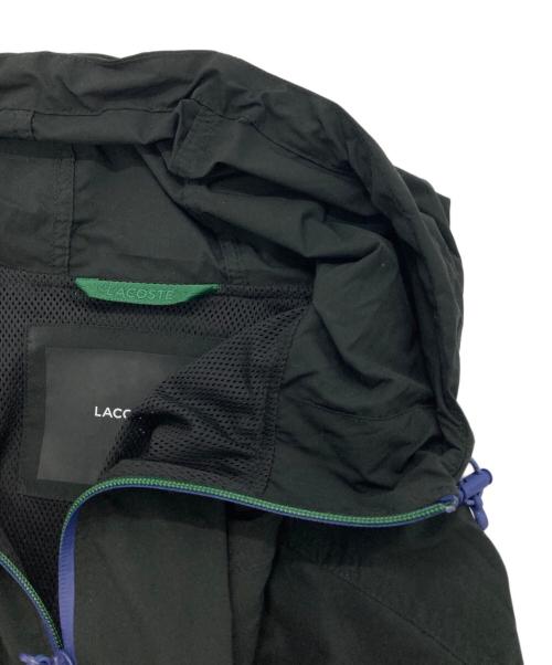 LACOSTE（ラコステ）LACOSTE (ラコステ) バックフラップウィンドブレイカー ブラック サイズ:36の古着・服飾アイテム