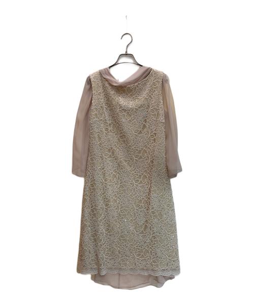 MARIKO KOHGA（マリココウガ）MARIKO KOHGA (マリココウガ) セットシアーレースドレスワンピース ベージュ サイズ:-の古着・服飾アイテム