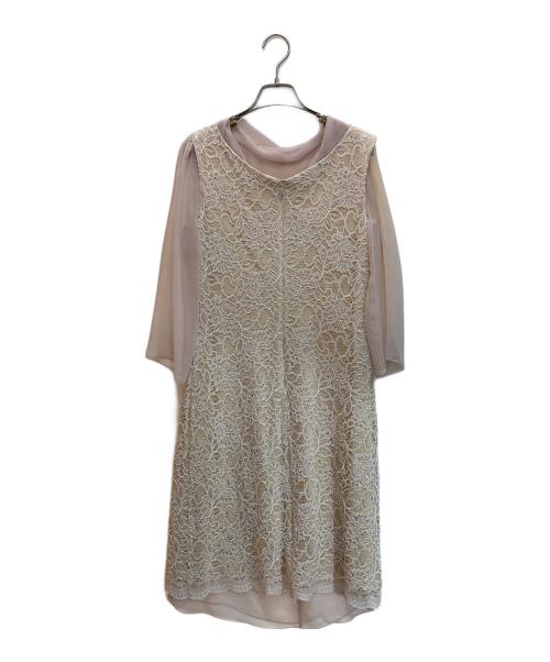 MARIKO KOHGA（マリココウガ）MARIKO KOHGA (マリココウガ) セットシアーレースドレスワンピース ベージュ サイズ:-の古着・服飾アイテム
